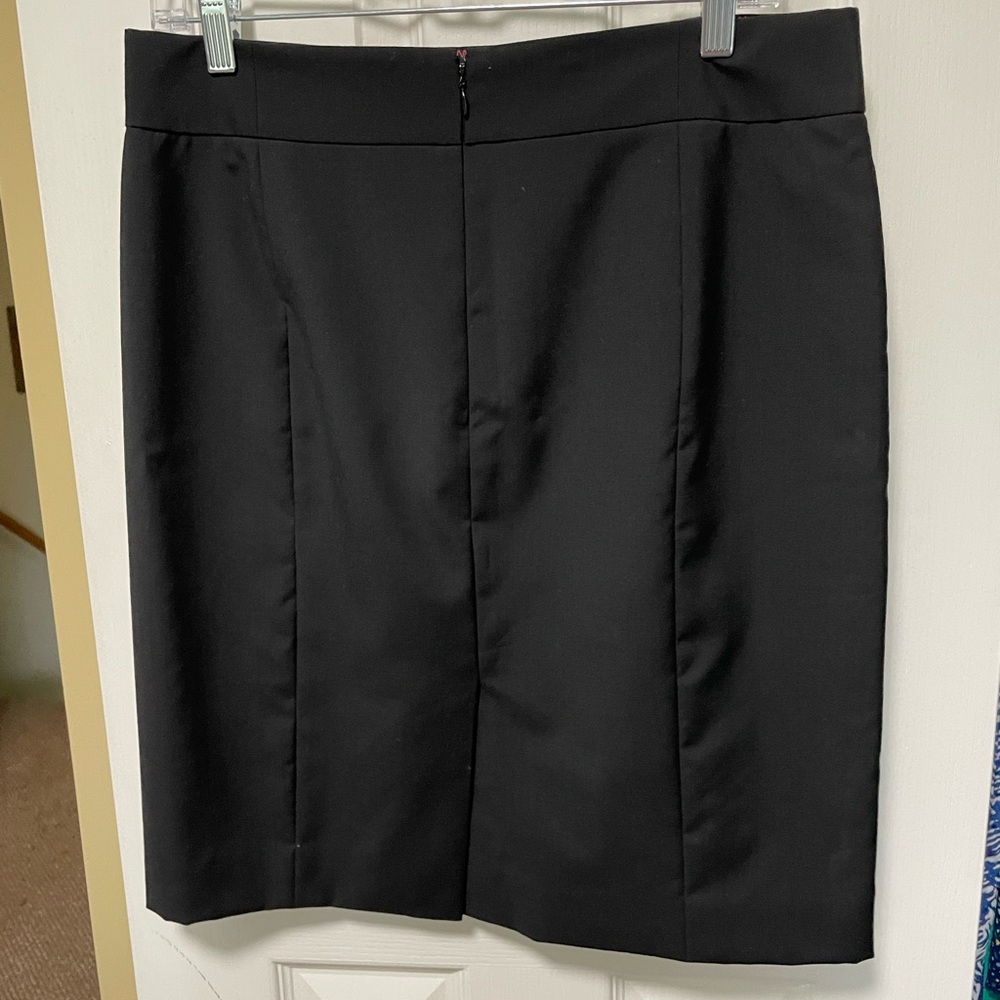 J. Crew black pencil skirt